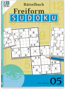 Freiform Sudoku 05 Rätselbuch