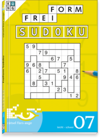 Freiform Sudoku 07 Taschenbuch
