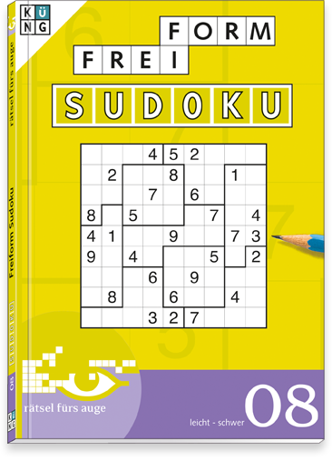 Freiform Sudoku 08 Taschenbuch