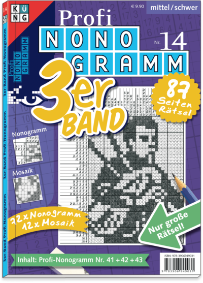 3er-Band Profi Nonogramm 14