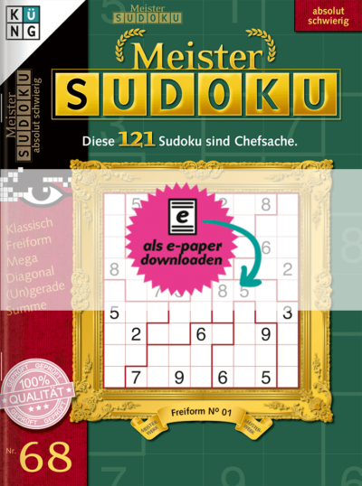 Meister Sudoku 68