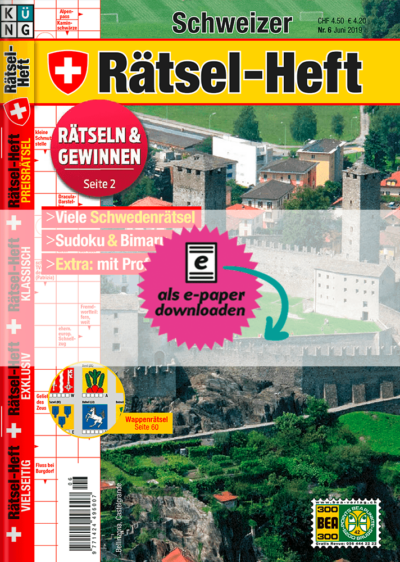 Schweizer Rätsel-Heft 06.2019