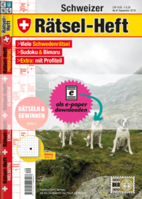 Schweizer Rätsel-Heft 09.2019