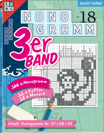 3er-Band Nonogramm 18