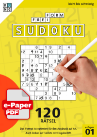 Freiform Sudoku e-Paper