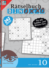 Binoxxo 10 Rätselbuch