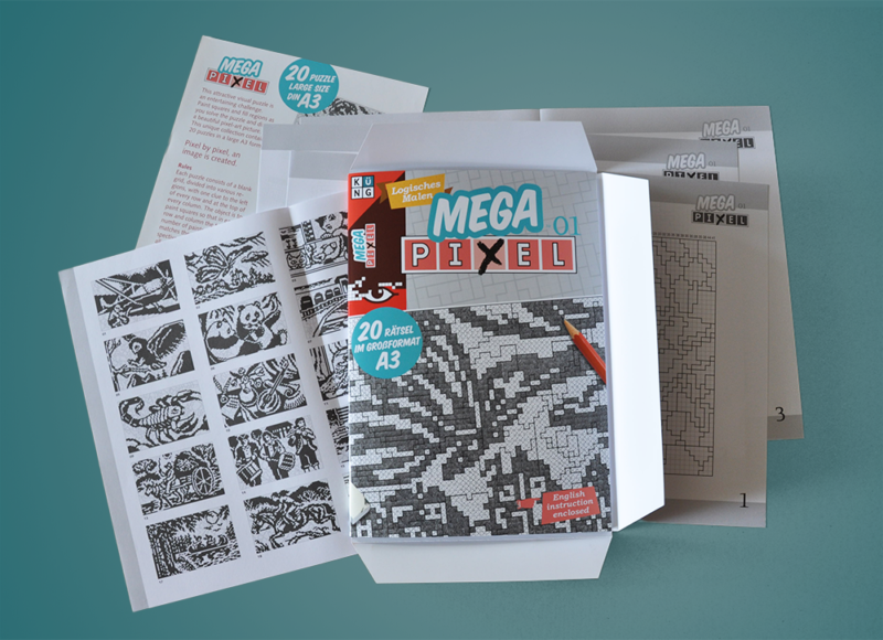 Mega Pixel 01 Sammelmappe | Küng Rätsel – Keesing Schweiz AG